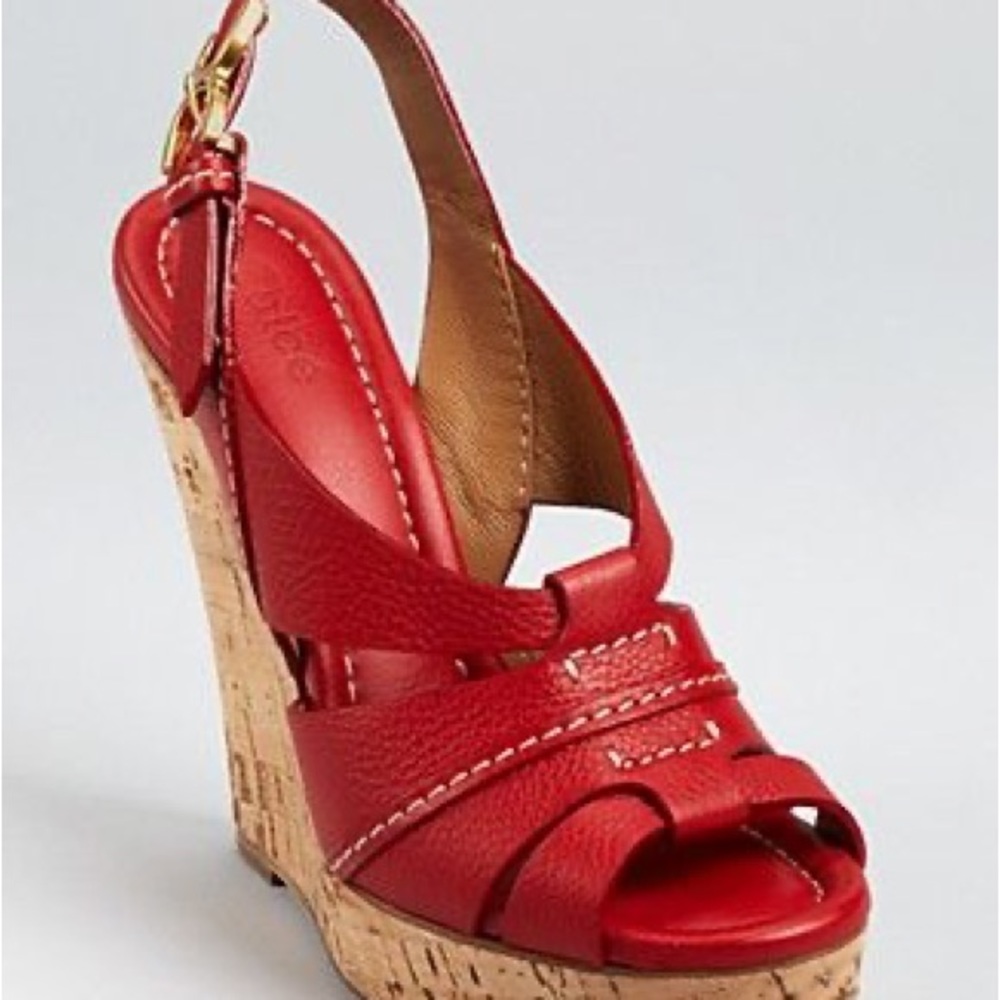 Chloé Renna Platform Wedges